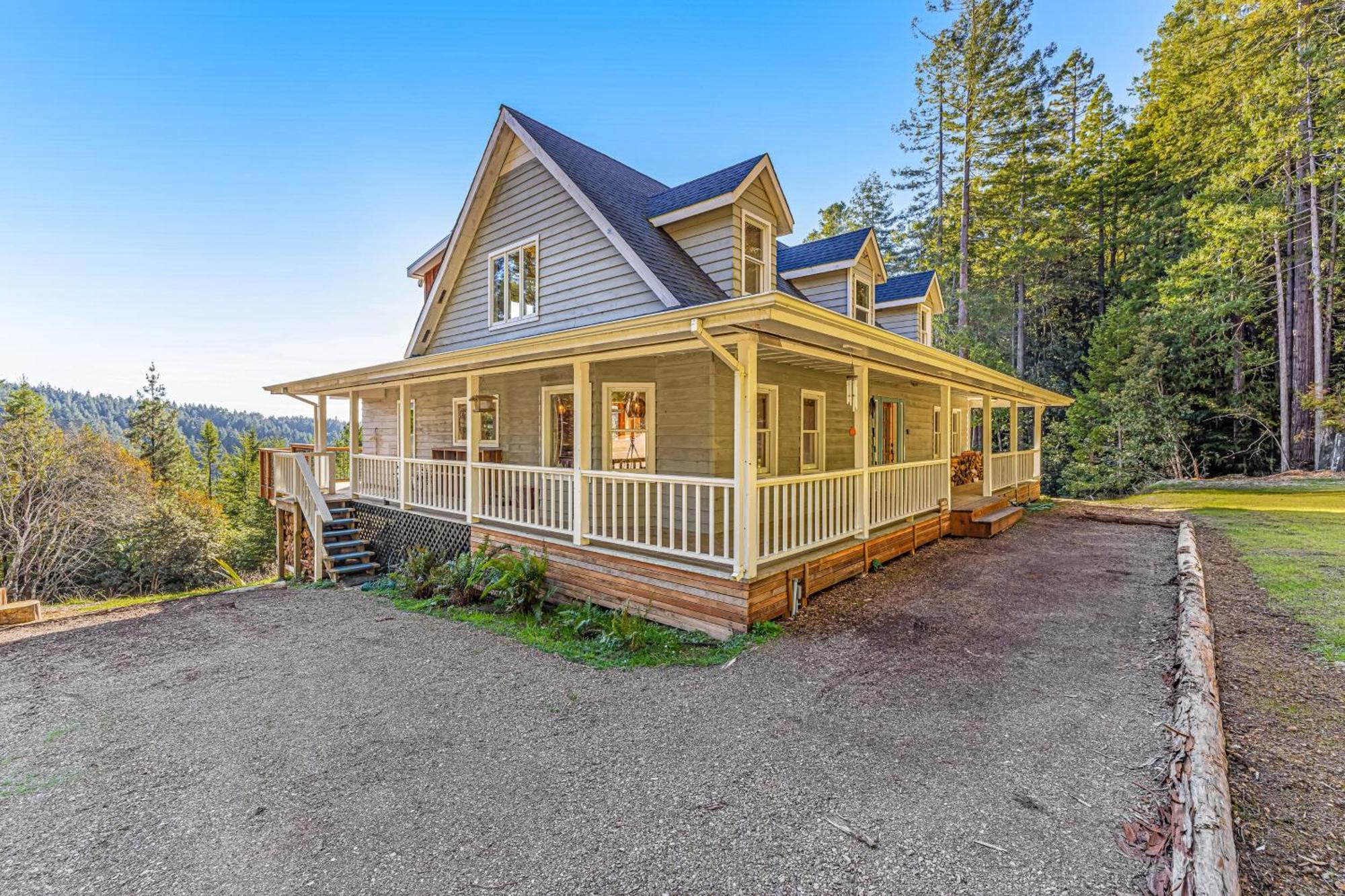Mendocino Redwood Retreat - Vista Home Albion Eksteriør billede