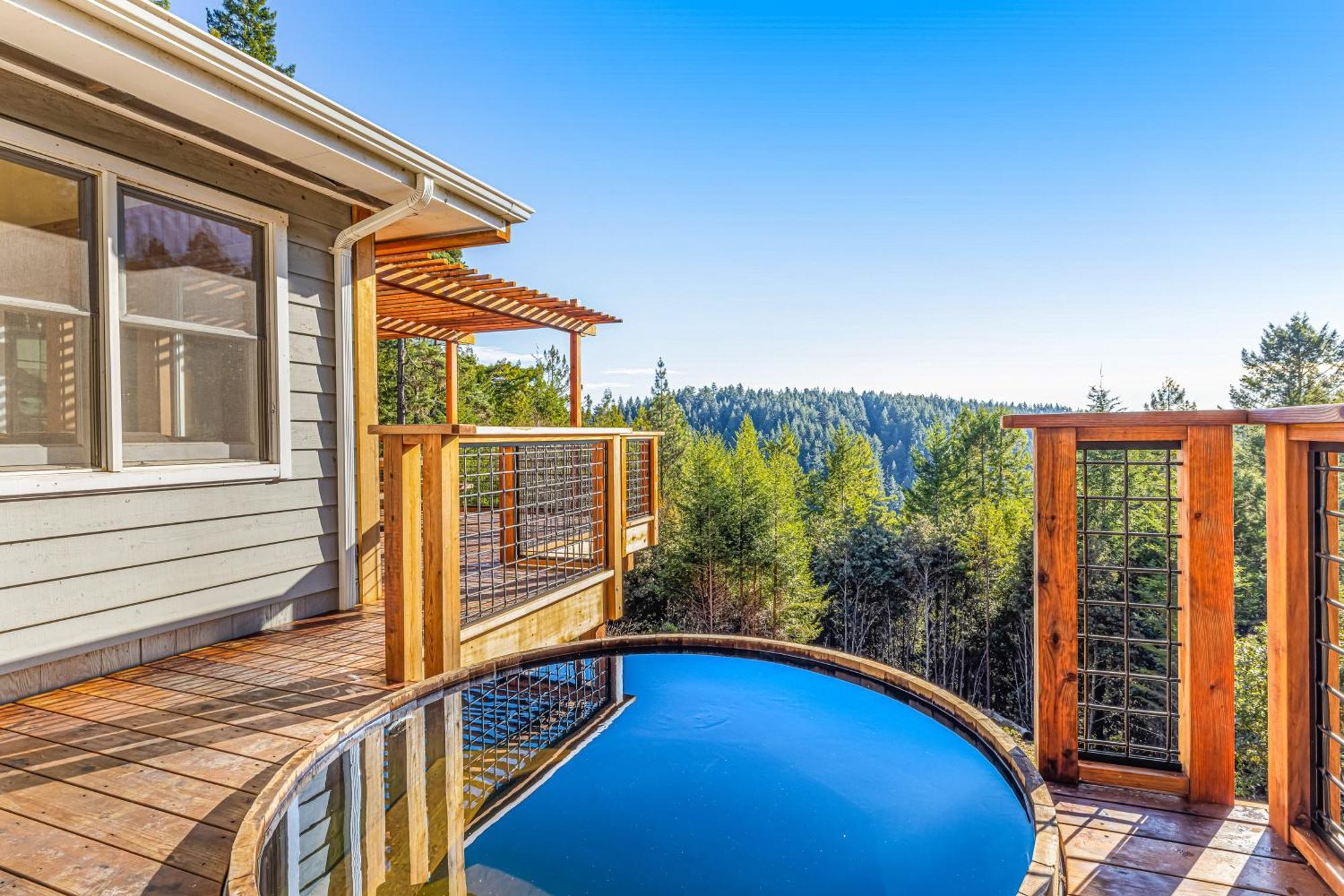 Mendocino Redwood Retreat - Vista Home Albion Eksteriør billede