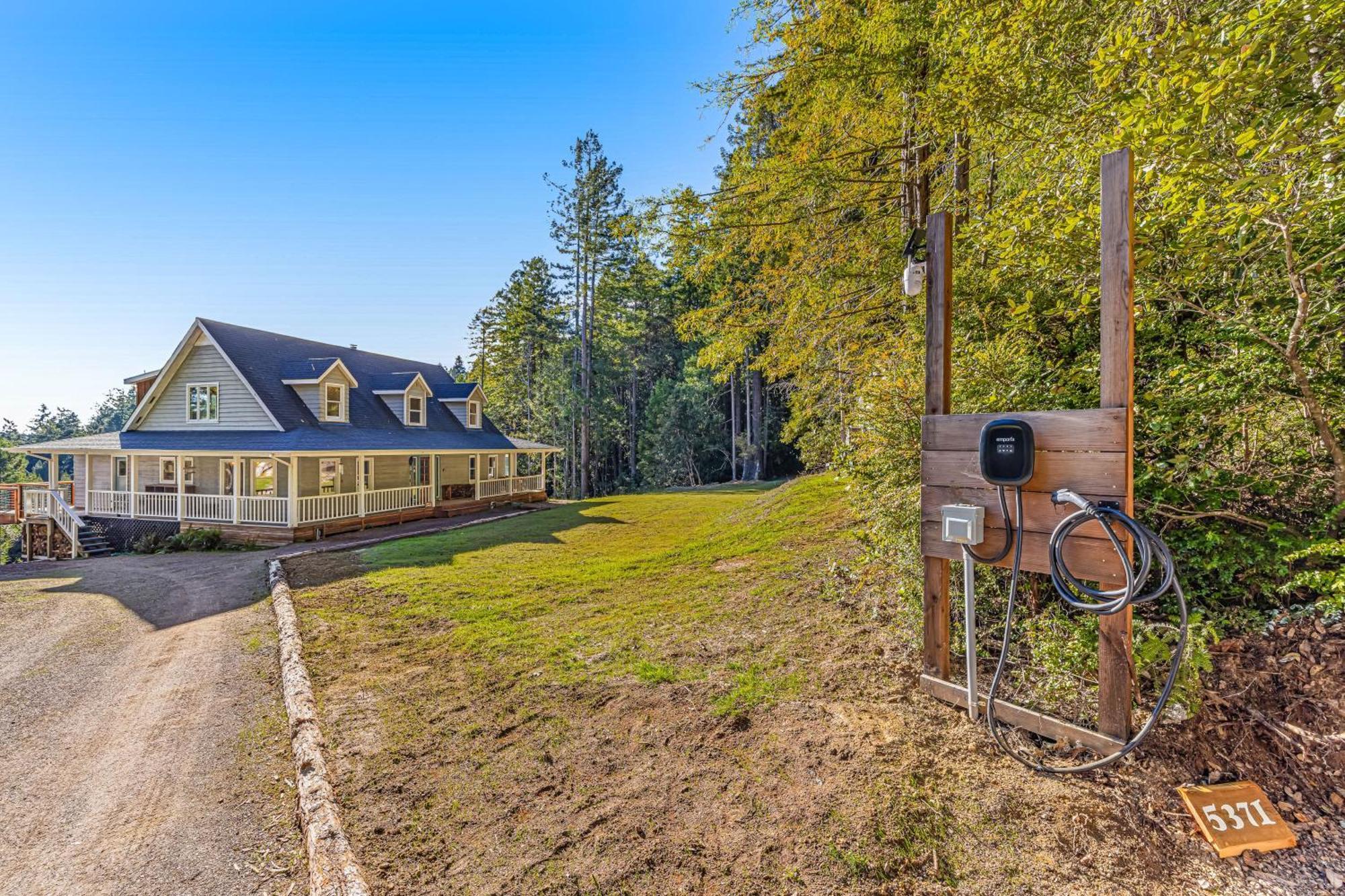 Mendocino Redwood Retreat - Vista Home Albion Eksteriør billede