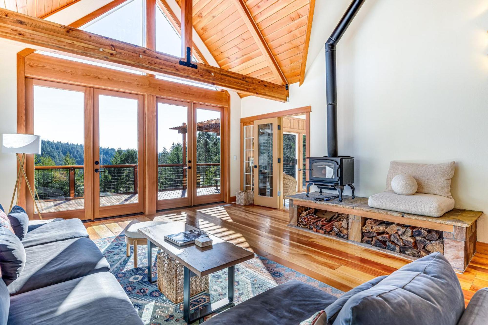 Mendocino Redwood Retreat - Vista Home Albion Eksteriør billede